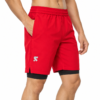 Compression 2 In 1 shorts Red